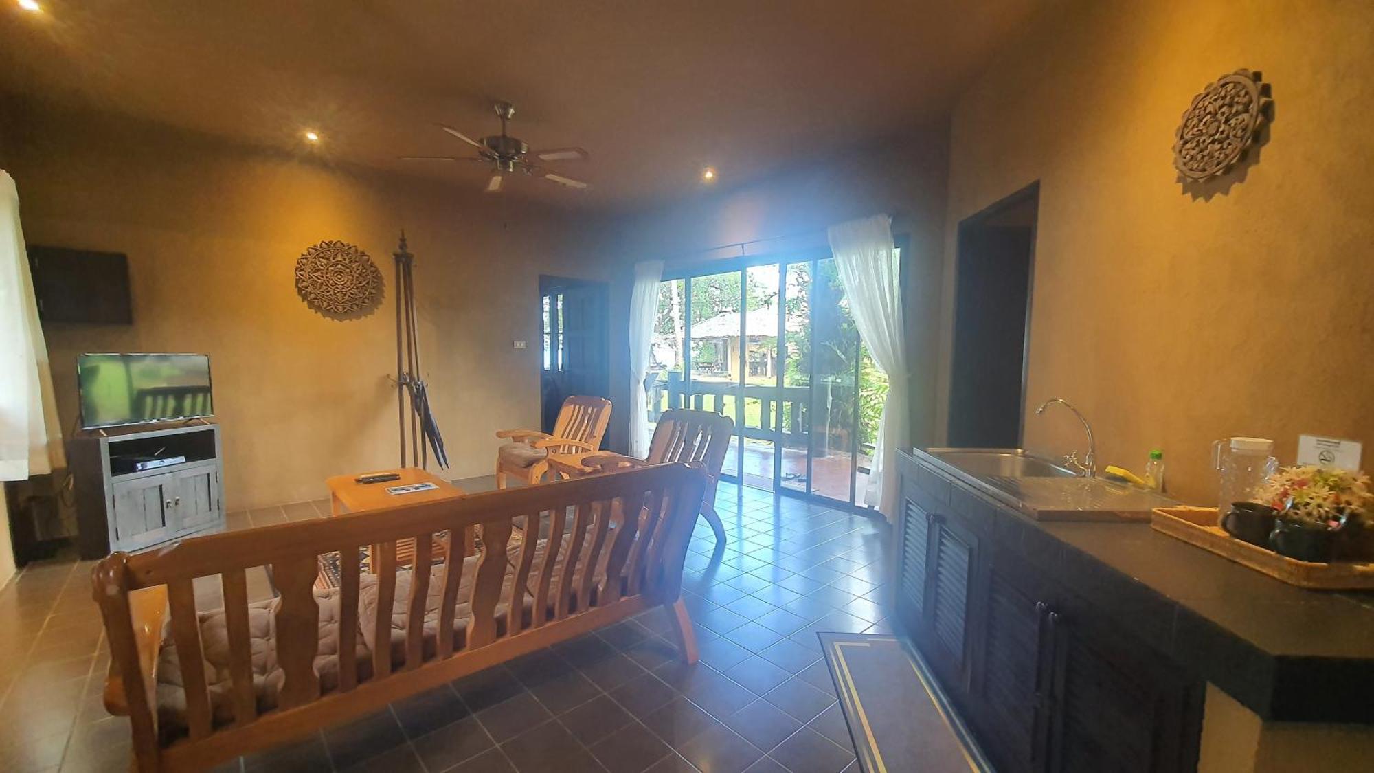 Melina Beach Front Bungalows Tha Lane Bay Exterior foto
