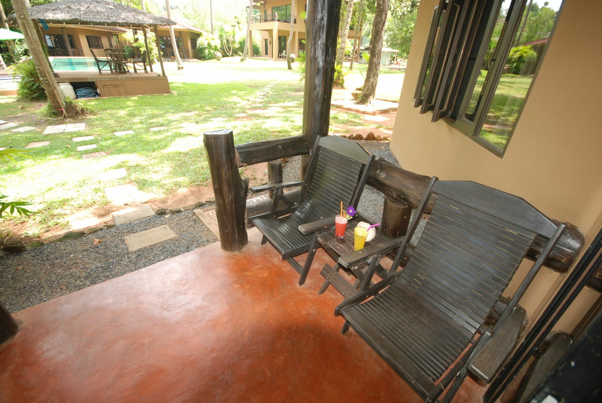 Melina Beach Front Bungalows Tha Lane Bay Exterior foto