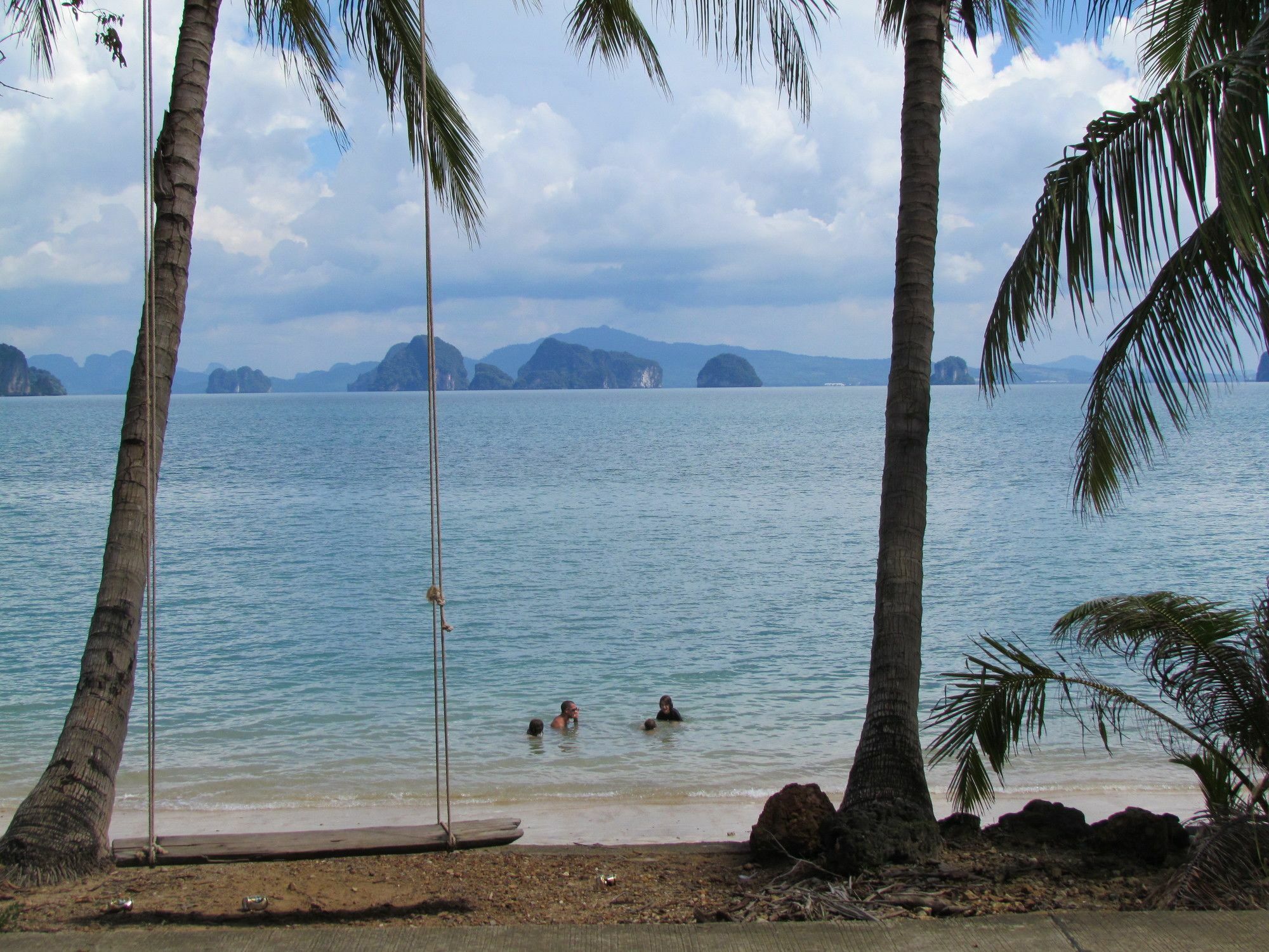 Melina Beach Front Bungalows Tha Lane Bay Exterior foto